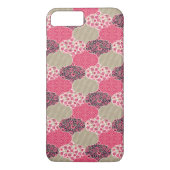  Floral Marokkaanse Patroon Roze Case-Mate iPhone Case (Achterkant)