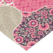 Floral Marokkaanse Patroon Roze Tafelkleed (Gekanteld)
