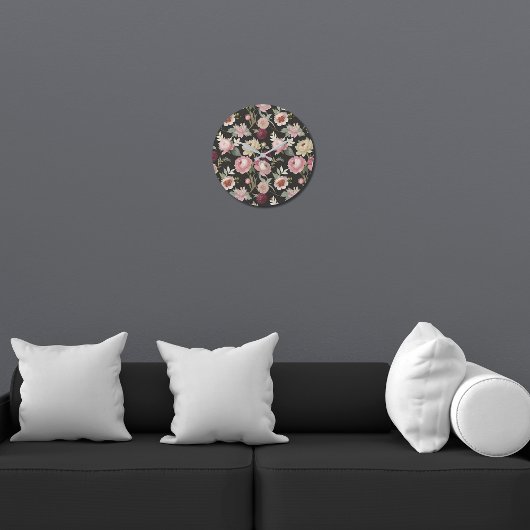  Floral Mary Delany Geïnspireerd Grote Klok