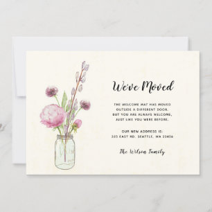 Floral Mason Jar We hebben een nieuw adres verplaa