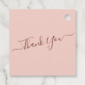 Floral Masquerade Pink Happy 15th Birthday Bedankjes Labels (Achterkant)