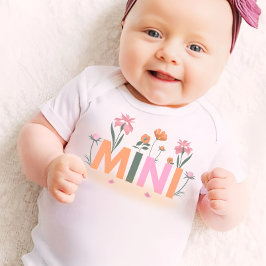 Floral Matching Mama dochter Romper