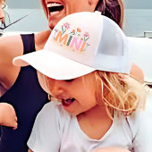 Floral Matching Mama dochter Trucker Pet