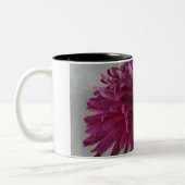 Floral Mauve Two-Tone Coffee Mok (Links)