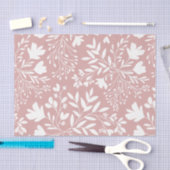 Floral Meadow Dreams Botanical Silhouettes blush Tissuepapier (Craft)