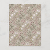 Floral Meadow Dreams Wildflower Botanical Art Briefkaart (Voorkant)