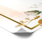 Floral Meadow Vrijgezellenfeest Welkom Poster (Hoek)