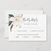 floral meal choice RSVP card (Achterkant)