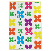 Floral Medium Cadeauzakje (Achterkant)