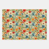 Floral Medley Inpakpapier Vel (Voorkant 2)