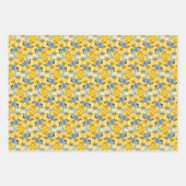 Floral Medley Inpakpapier Vel (Voorkant)