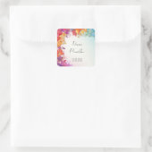 Floral Mendhi voor stickers (Tas)