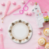 Floral Mendola Design Paper Bord (Feest)