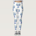 floral menorah hanukkah leggings<br><div class="desc">"floral menorah hanukkah",  "floral menorah",  "bloemen menorah", "paarse hanukkah", "roze hanukkah", "hanukkah menorah", "happy hanukkah",  "channukah", "floral hanukkah", "Hanukkah"</div>