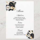 Floral Menu Card (Voorkant)