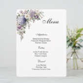 Floral Menu Card (Staand voorkant)