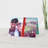  Floral Merry Kaart (Achterkant)