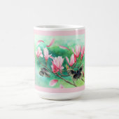 Floral met Butterflies, met Verse Romans 12:12 Koffiemok (Center)