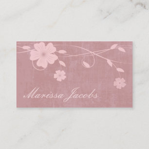 Floral met het Visitekaartje van de Achtergrond va