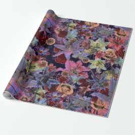  Floral met Pinks en Lilacs Cadeaupapier