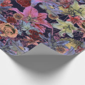  Floral met Pinks en Lilacs Cadeaupapier (Hoek)