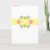 Floral Mexicaanse Fiesta Wit en Roze Zoet 16 (Achterkant)