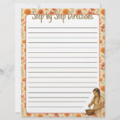  Floral Mexicaanse Receptiepagina's voor Multomap (Achterkant)