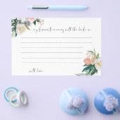 Floral Mijn favoriete geheugen met de bruidskaarte Flyer (Enkel)