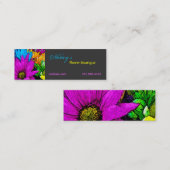Floral Mini Visitekaartje (Voorkant / Achterkant)
