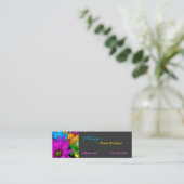 Floral Mini Visitekaartje (Staand voorkant)