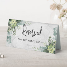 Floral minimal groene Elegant Wedding Waterverf