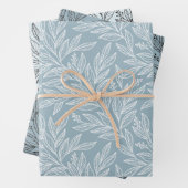 Floral minimalistisch cadeaupapier (In situ)