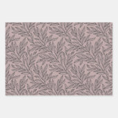 Floral minimalistisch cadeaupapier (Voorkant)