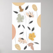 Floral-minimalistisch poster (Voorkant)