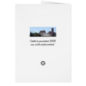 Floral Mix Blank alle omsluitingskaarten voor de z (Achterkant)