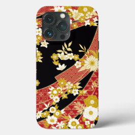 Floral Mix Kimono Pattern Case-Mate iPhone Case
