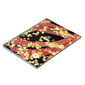 Floral Mix Kimono Pattern Notitieboek (Linkerzijde)