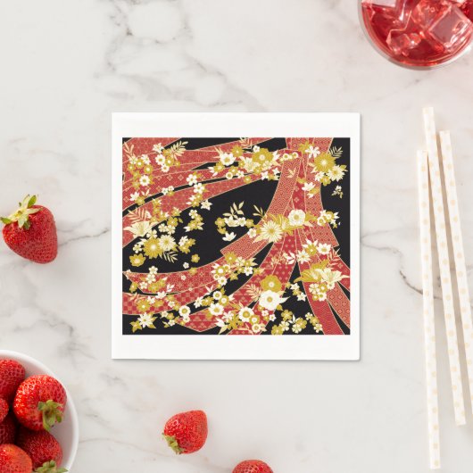 Floral Mix Kimono Pattern Servet (Insitu)