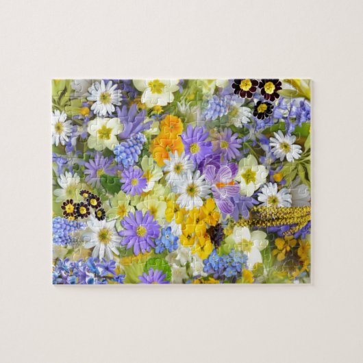 Floral Mix Legpuzzel (Horizontaal)