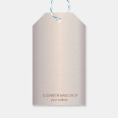 Floral Mixer Bakery Cadeaulabel (Achterkant)