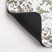 Floral Mode 11 Mousepad Muismat (Hoek)