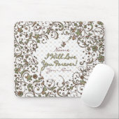 Floral Mode 11 Mousepad Muismat (Met muis)