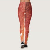 Floral Mode 11 Opties Leggings (Achterkant)