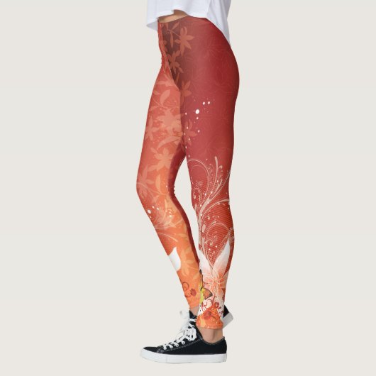 Floral Mode 11 Opties Leggings (Links)