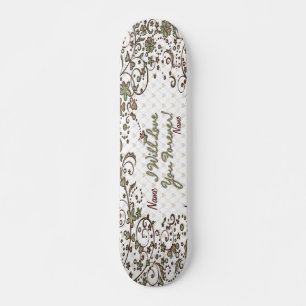 Floral Mode 11 Skateboard