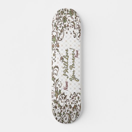 Floral Mode 11 Skateboard (Voorkant)