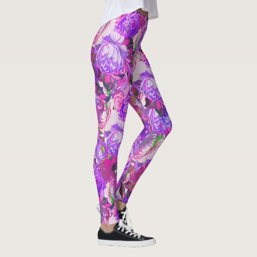 Floral Mode 17 Leggings (Rechts)