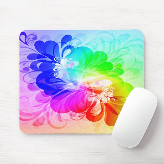 Floral Mode 5 Mousepad Muismat (Met muis)