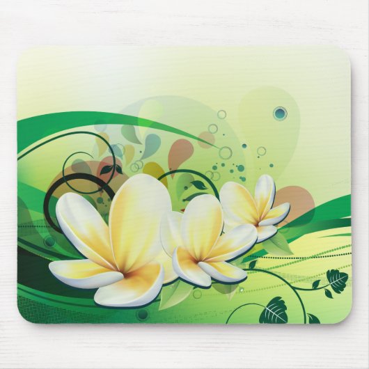 Floral Mode 8 Mousepad Muismat (Voorkant)