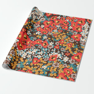 Floral mode lente, zomerdameskleding cadeaupapier